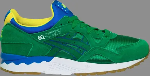 Кроссовки gel lyte 5 'brazil' Asics, зеленый