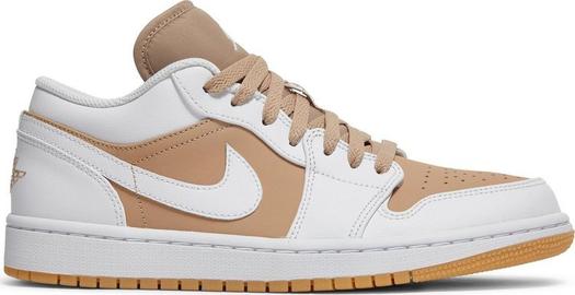 Кроссовки Air Jordan 1 Low Hemp White, белый