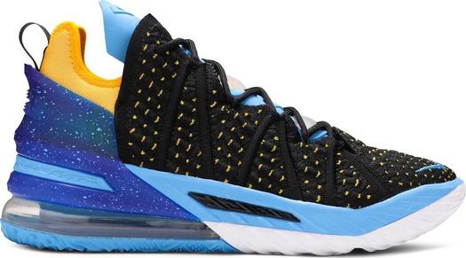 Кроссовки Nike LeBron 18 'Lakers Heritage', черный