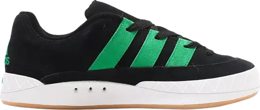 Кроссовки Adidas XLARGE x atmos x Adimatic 'Black Green', черный