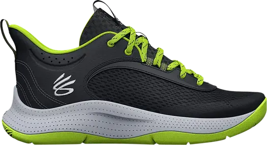 Кроссовки Under Armour Curry 3Z6 GS Black Mod Grey, черный