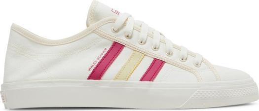 Кроссовки Adidas Wales Bonner x Nizza Low 'Cream White Scarlet', кремовый