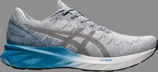 Кроссовки dynablast 'piedmont grey floss' Asics, серый