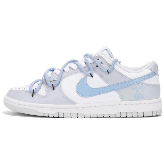 Мужские кроссовки для скейтбординга Nike Dunk Low, светло-серый