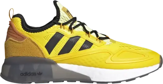Кроссовки Adidas Ninja x ZX 2K Boost 'Time In - Yellow Legacy Gold', желтый
