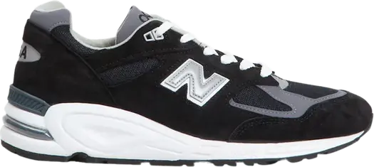 Кроссовки New Balance 990v2 Heritage Made in USA 'Pewter', черный