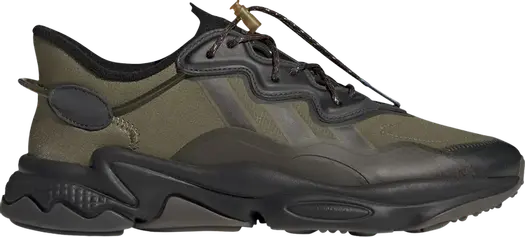 Кроссовки Adidas Ozweego 'Focus Olive Black', зеленый