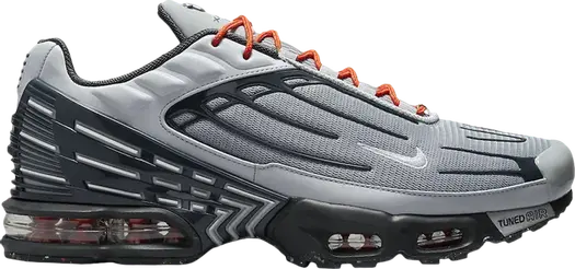 Кроссовки Nike Air Max Plus 3 'Light Smoke Grey Metallic Silver', серый