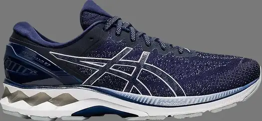 Кроссовки gel kayano 27 'peacoat piedmont grey' Asics, синий