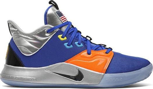 Кроссовки Nike NASA X PG 3 'Apollo 14', синий