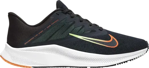 Кроссовки Nike Quest 3 'Obsidian Atomic Orange', синий