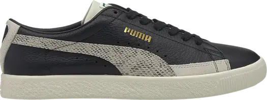 Кроссовки Puma Basket Vintage Snake - Black, черный
