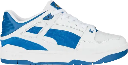 Кроссовки Puma Slipstream Suede FS White Lake Blue, белый