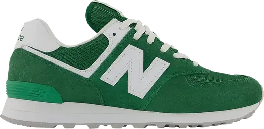 Кроссовки New Balance 574, зеленый/белый