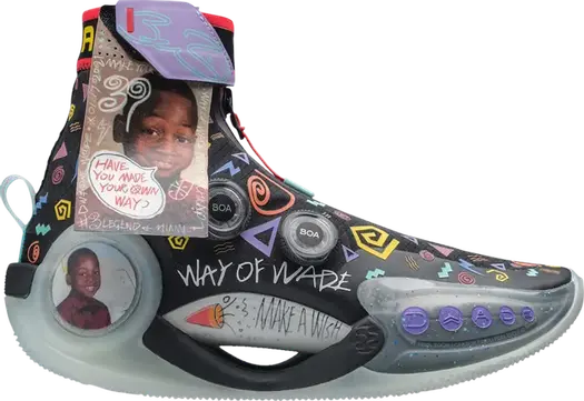 Кроссовки Way of Wade 9 Infinity Moment, черный
