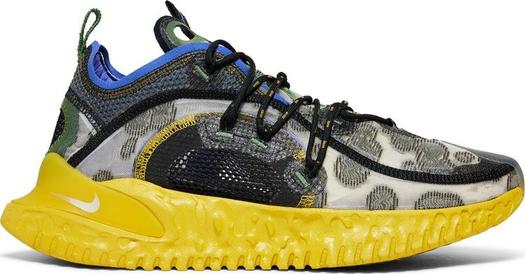 Кроссовки Nike ISPA Flow 2020 SE 'Medium Olive', зеленый