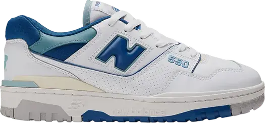 Кроссовки New Balance 550 'White Blue Groove', белый