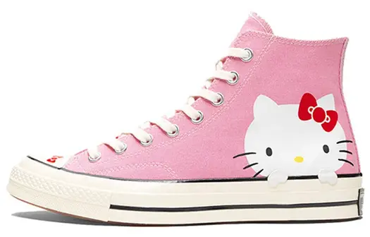 Кроссовки Converse Chuck Taylor All Star 70 Hi Hello Kitty Pink