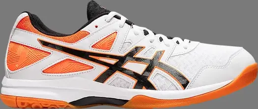 Кроссовки gel task 2 'white shocking orange' Asics, белый