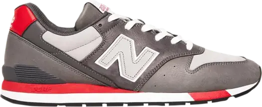 Кроссовки New Balance FIGS x 996 'Charcoal Red', серый