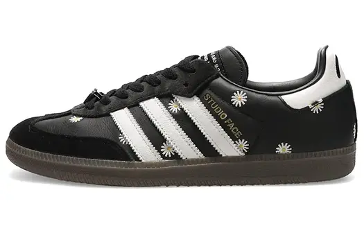 Кроссовки Adidas Originals Samba Skateboarding Unisex H03848, черный/белый