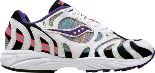Кроссовки Saucony Grid Azura 2000 Neon, белый
