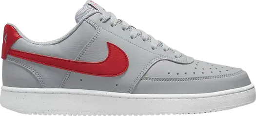 Кроссовки Nike Court Vision Low Next Nature 'Wolf Grey University Red', серый