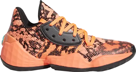Кроссовки Adidas Harden Vol. 4 'Gila Monster', оранжевый