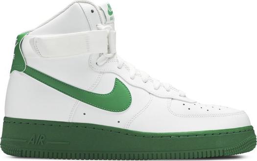 Кроссовки Nike Air Force 1 High '07 'Lucky Green', белый