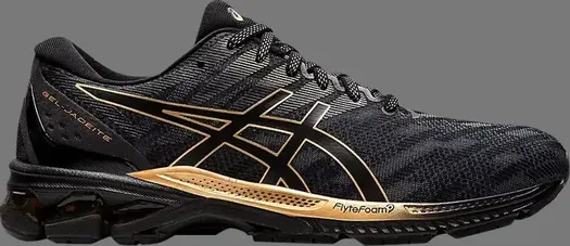 Кроссовки gel jadeite 'black pure gold' Asics, черный
