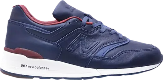 Кроссовки New Balance Horween Leather Co. x 997 Made in USA 'Explorer', синий