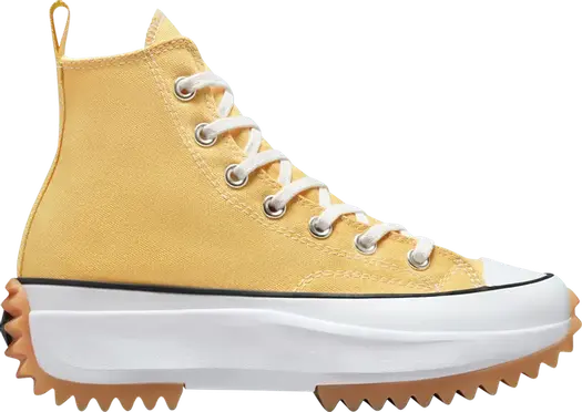 Кроссовки Converse Run Star Hike High Citron Zest Gum, желтый