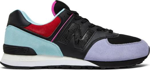 Кроссовки New Balance х Louis De Guzman 574 Geometric Color-Blocked, многоцветный