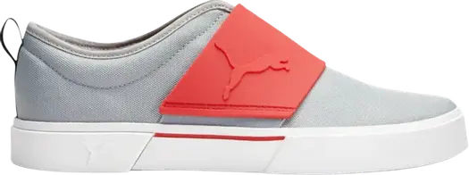 Кроссовки Puma El Rey II Slip-On Quarry High Risk Red, серый