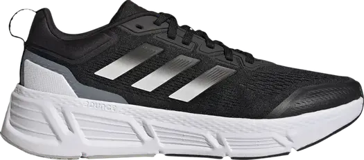 Кроссовки Adidas Questar 'Black White Grey', черный
