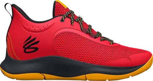Кроссовки Under Armour Curry 3Z6 Bolt Red Black, красный