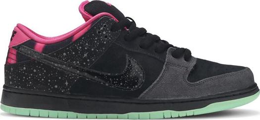 Кроссовки Nike Premier x Dunk Low Premium SB AE QS 'Northern Lights', черный