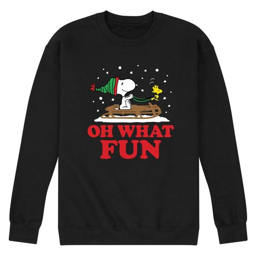 Мужской свитшот Peanuts Oh What Fun Licensed Character