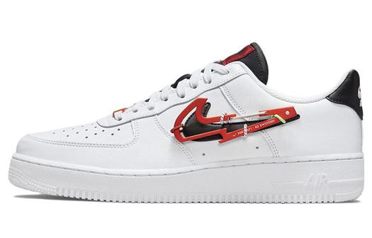 Кроссовки Nike Air Force 1 '07 Premium, белый/красный