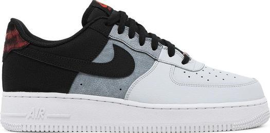 Кроссовки Nike Air Force 1 '07 LV8 'Black Smoke Grey', серый