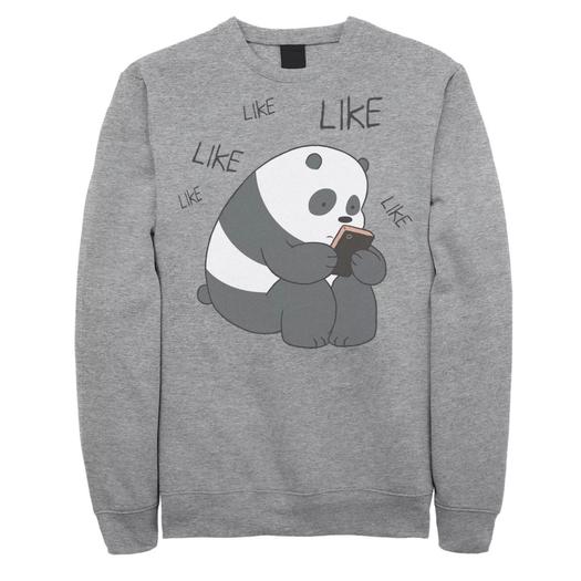 Мужской свитшот Cartoon Network We Bare Bears Like Like Like Licensed Character