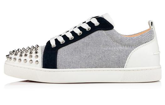 Кроссовки Christian Louboutin Skateboarding Men, серый/черный/белый
