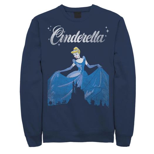 Мужской свитшот с винтажным силуэтом замка Золушки Disney Disney Licensed Character