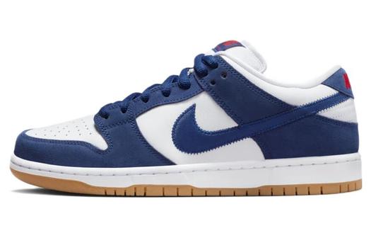 Кроссовки Nike SB Dunk Low, белый/синий