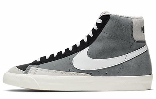 Кроссовки Nike Blazer Mid 77 Vintage, серый/белый
