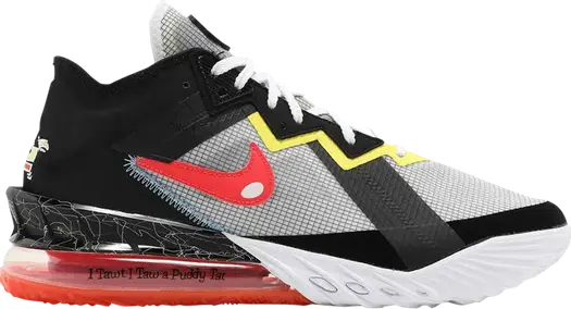 Кроссовки Nike Space Jam x LeBron 18 Low EP 'Sylvester x Tweety', серый