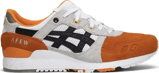 Кроссовки afew x beams x gel lyte 3 'orange koi' Asics, апельсин