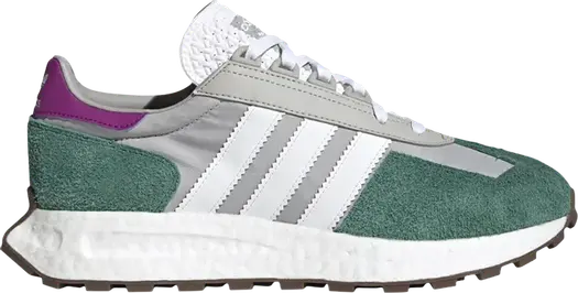 Кроссовки Adidas Retropy E5 'Grey Collegiate Green', серый