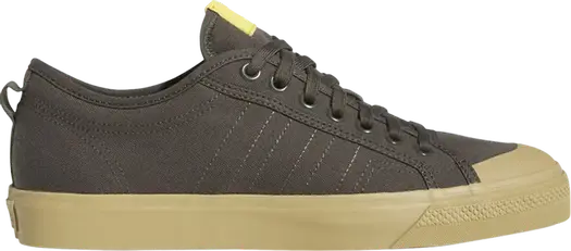 Кроссовки Adidas Nizza 'Shadow Olive', зеленый