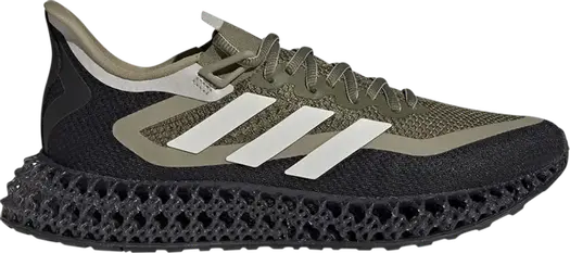 Кроссовки Adidas 4DFWD 2 'Focus Olive Zero Metallic', зеленый